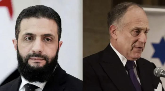 Syria’s Assad-Heir Sharaa Meets Jewish Leader as Israel Talks Advance: “Security First, Not Normalization”