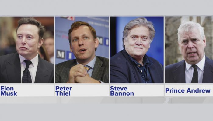 Epstein Files Rock Washington: Musk, Prince Andrew, Thiel, Bannon, Gates Among Names in Newly Released Records
