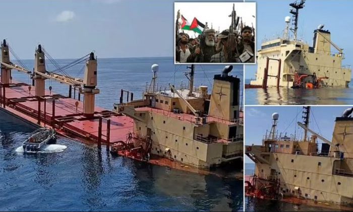 Ship Ablaze After Projectile Strike in Gulf of Aden — Houthis Suspected Amid Renewed Maritime Threats