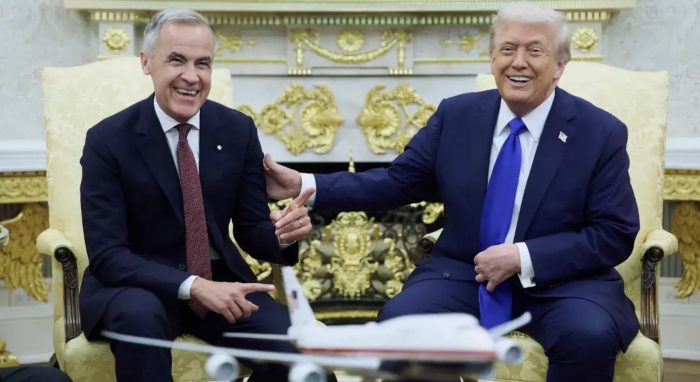Trump Jokes About ‘Merging’ Canada with the U.S. — Calls Out Ottawa’s Recognition of Palestine Amid Trade Tensions