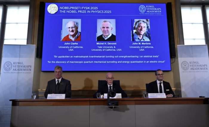 “Quantum Leap: Three U.S.-Based Scientists Win 2025 Nobel Prize in Physics for Groundbreaking Quantum Tunnelling Discovery”