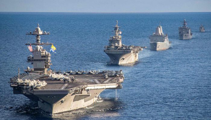 Trump Warns Iran As US Armada Advances Enforcing No Nuclear Weapons And Protecting Israel Globally
