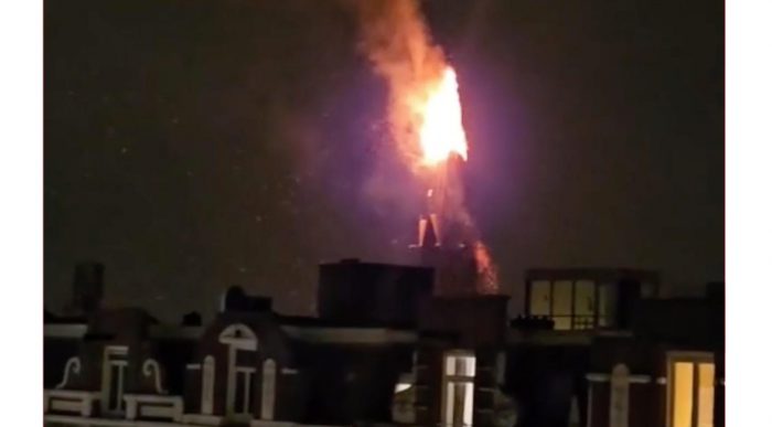 Historic Amsterdam Church Collapses In New Year Blaze, Europe’s Fragile Heritage Exposed Again