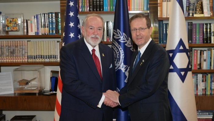 Herzog Meets US Ambassador Huckabee As Israel America Alliance Strengthens While Tehran Faces Growing Isolation