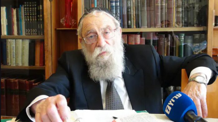 Jerusalem Mourns Revered Chief Rabbi Aryeh Stern, Towering Religious Zionist Scholar And National Spiritual Leader